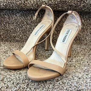 Steve Madden Tan Stiletto Heels